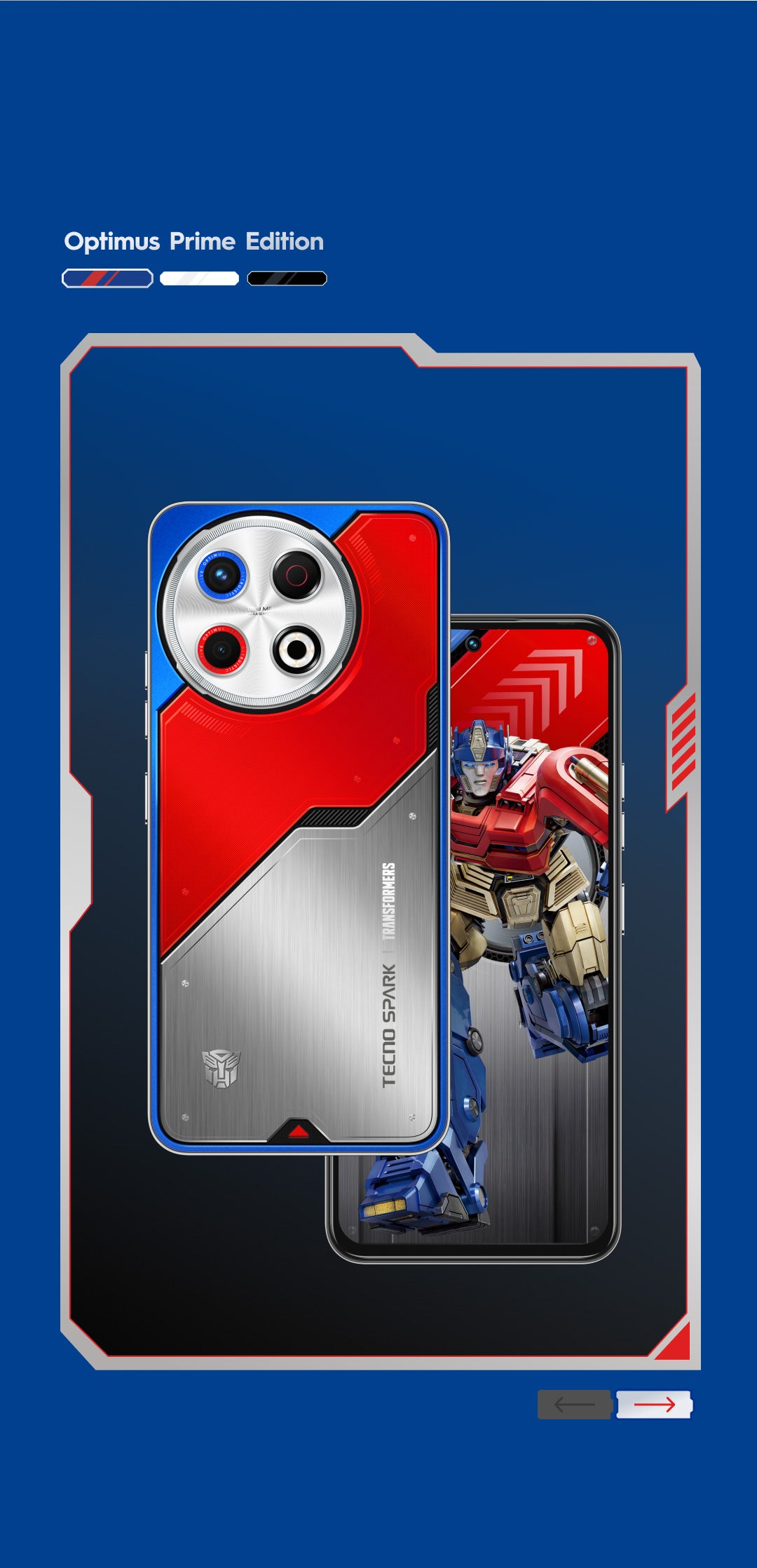 Tecno Spark 30 Pro Transformer-Edition